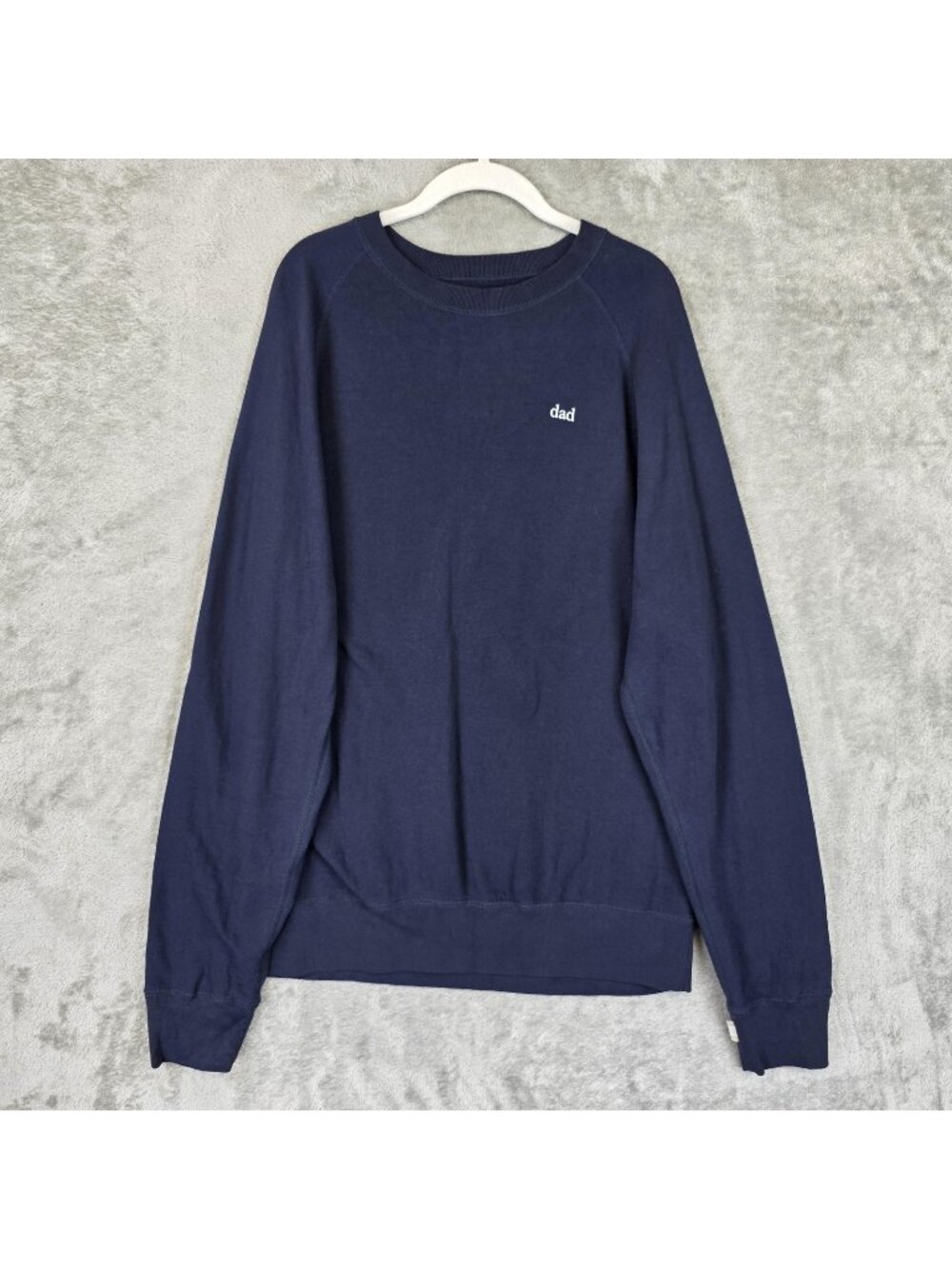 Province Of Canada Sweatshirt Mens XL Navy Crewneck Pullover Dad Made Canada